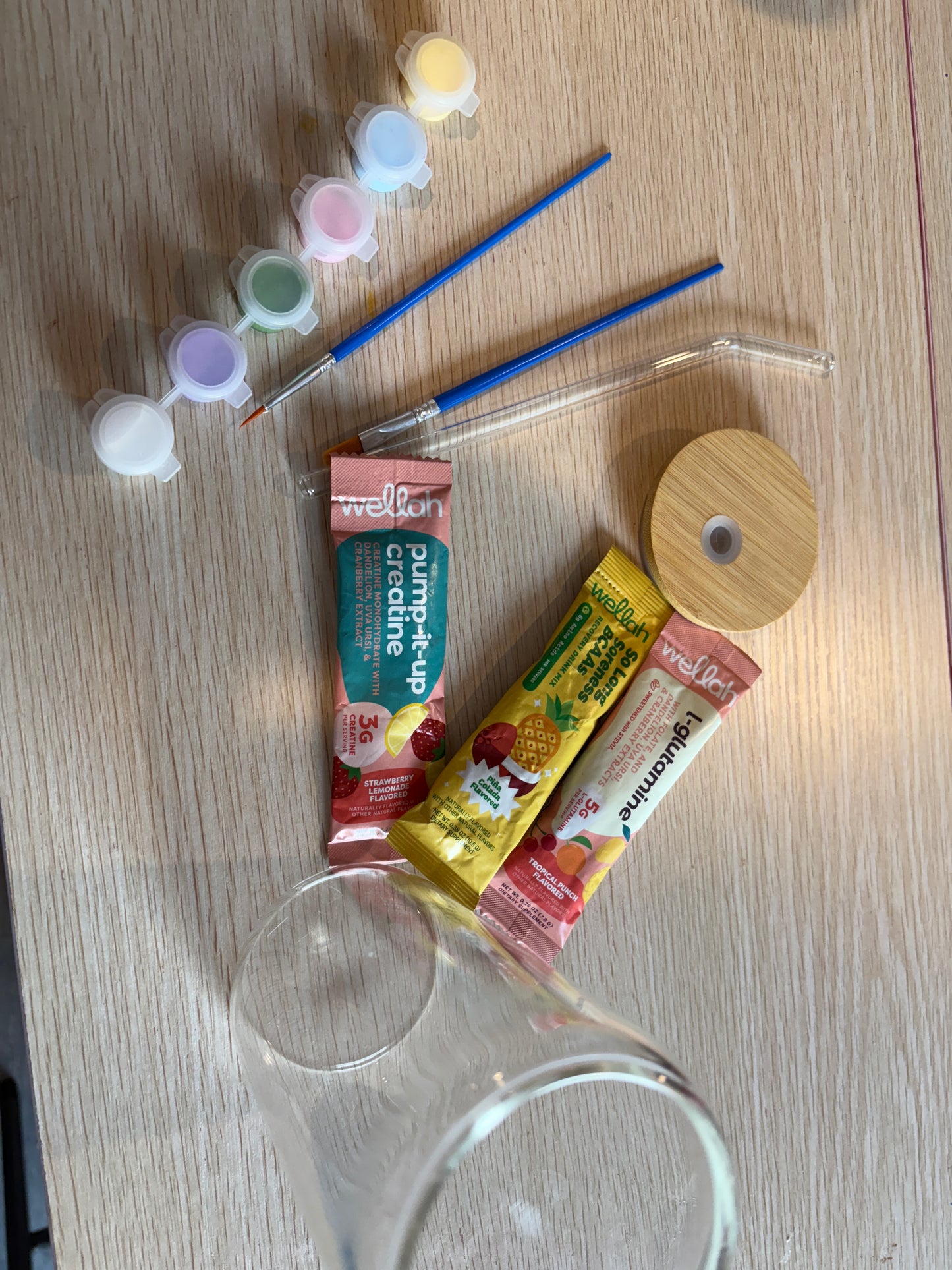 Glass Tumbler Paint Kit