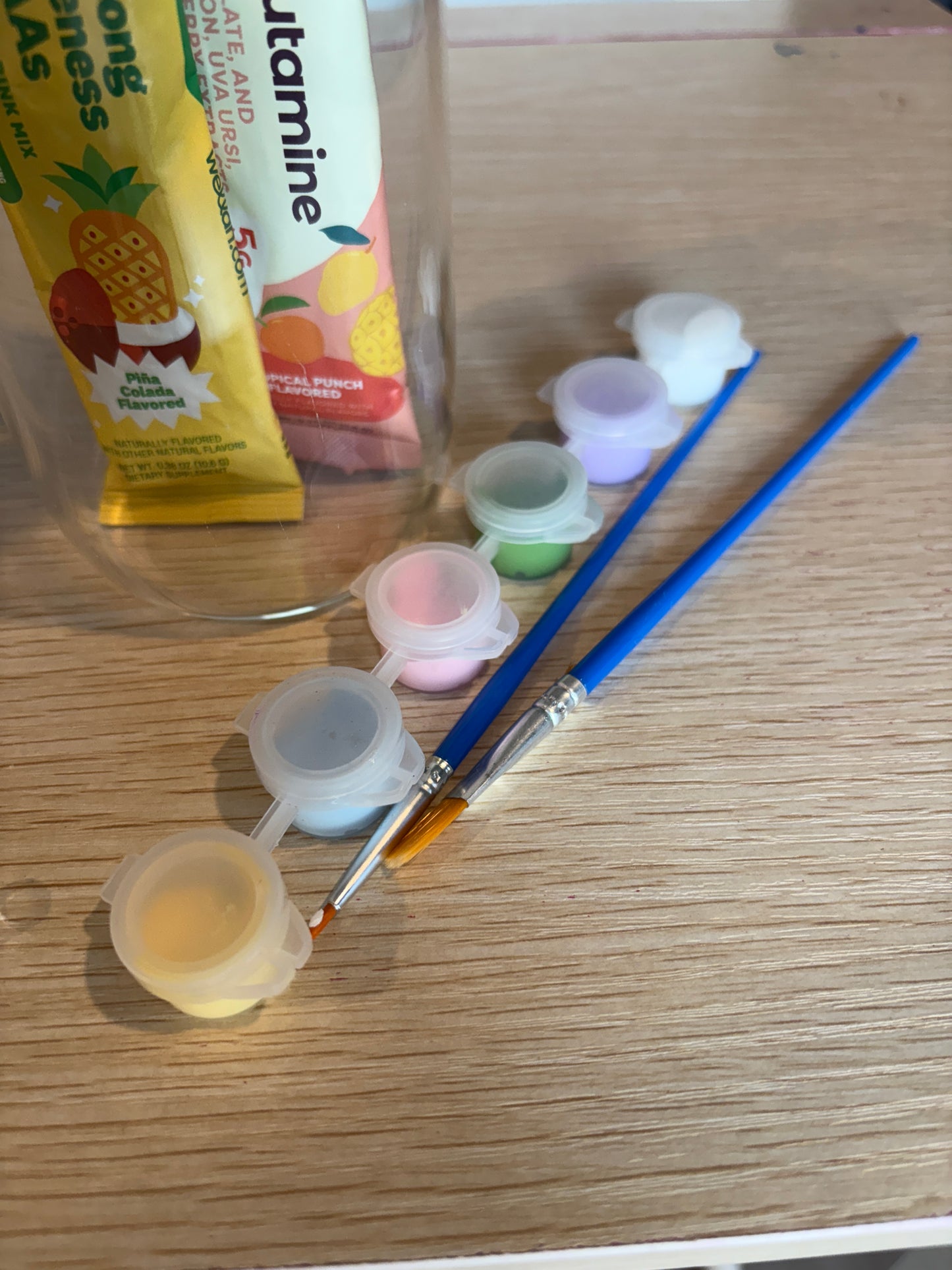 Glass Tumbler Paint Kit